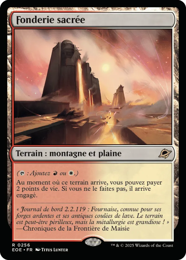 Fonderie sacrée — Edge of Eternities — Magic: The Gathering