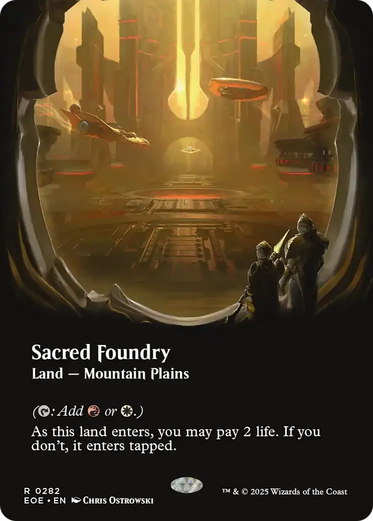 Sacred Foundry — Edge of Eternities — Magic: The Gathering