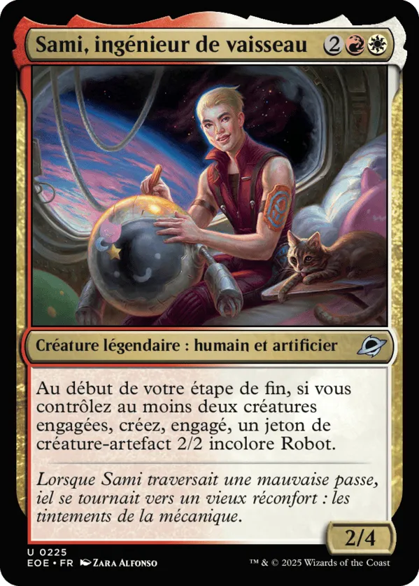 Sami, ingénieur de vaisseau — Edge of Eternities — Magic: The Gathering