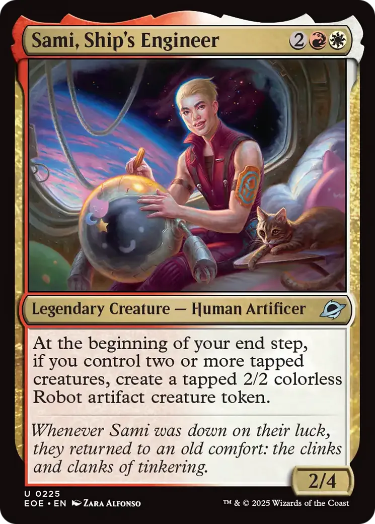 Sami, ingénieur de vaisseau — Edge of Eternities — Magic: The Gathering