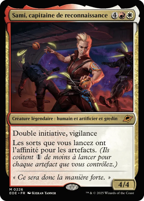 Sami, capitaine de reconnaissance — Edge of Eternities — Magic: The Gathering