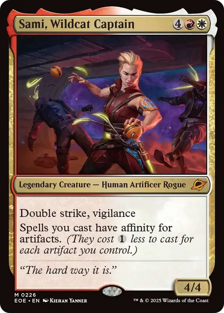 Sami, Wildcat Captain — Edge of Eternities — Magic: The Gathering