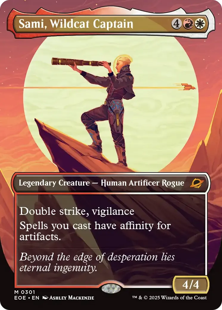Sami, Wildcat Captain — Edge of Eternities — Magic: The Gathering
