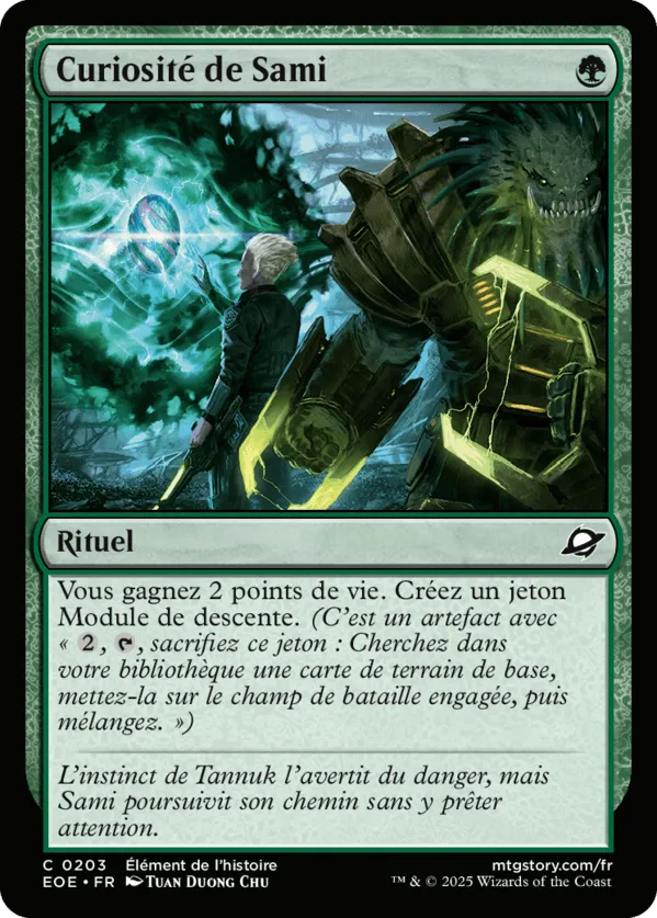Curiosité de Sami — Edge of Eternities — Magic: The Gathering