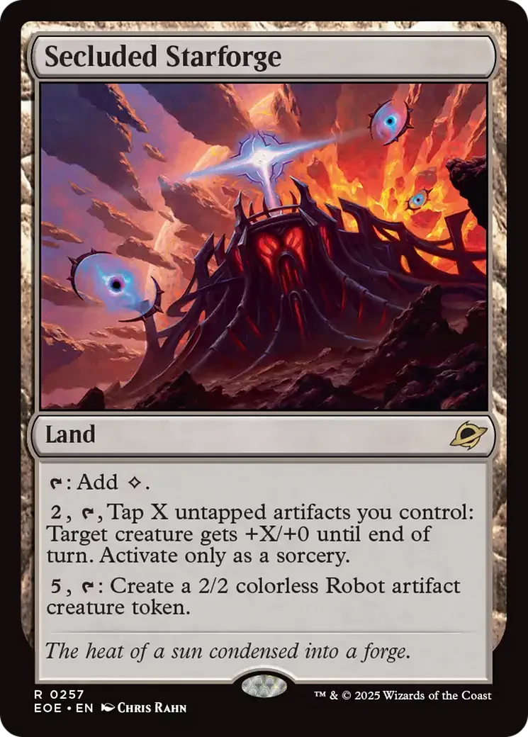 Secluded Starforge — Edge of Eternities — Magic: The Gathering