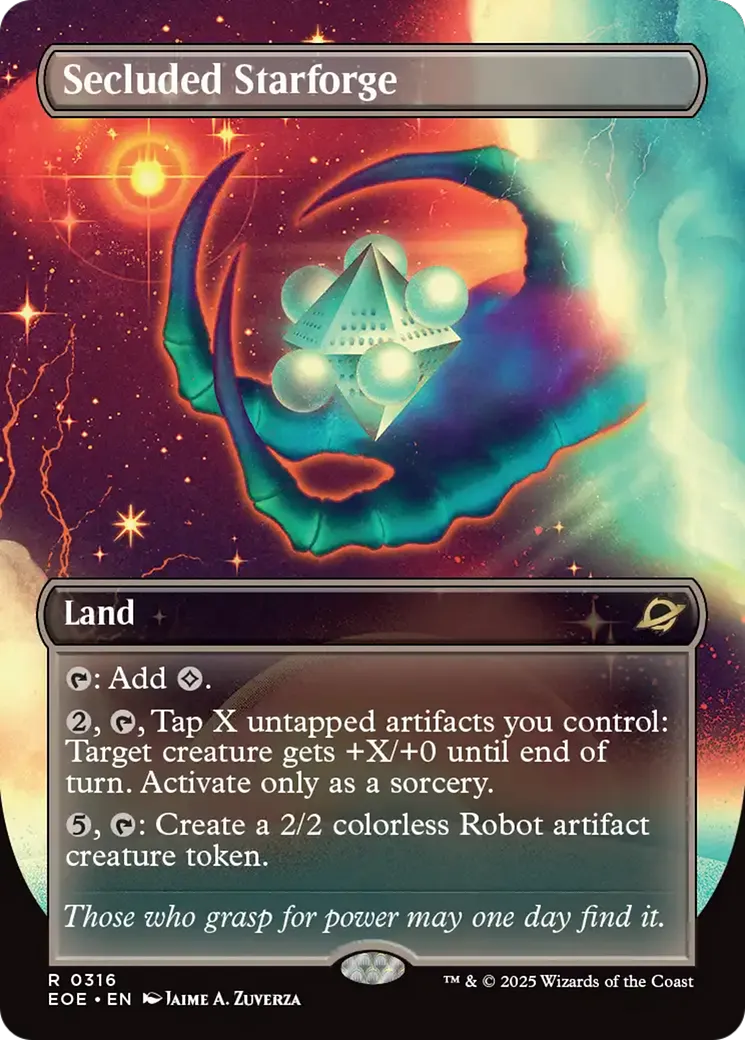 Secluded Starforge — Edge of Eternities — Magic: The Gathering
