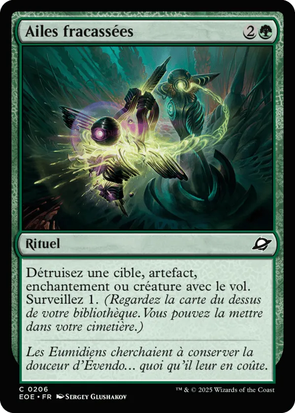 Ailes fracassées — Edge of Eternities — Magic: The Gathering