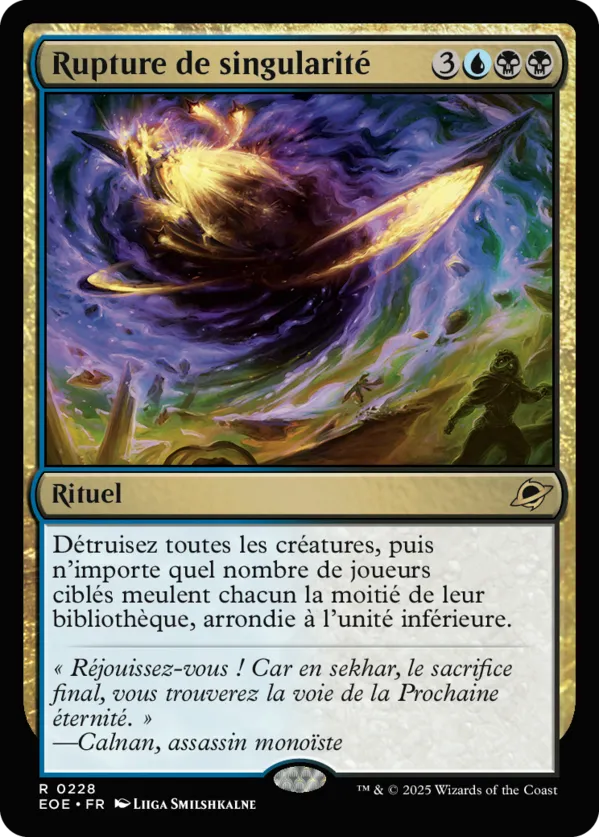 Rupture de singularité from Edge of Eternities - Magic: The Gathering