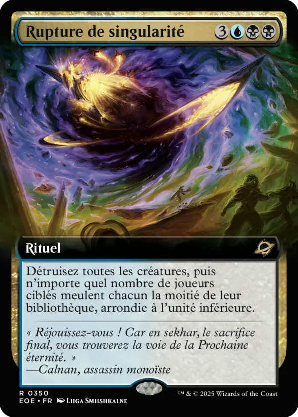 Rupture de singularité — Edge of Eternities — Magic: The Gathering