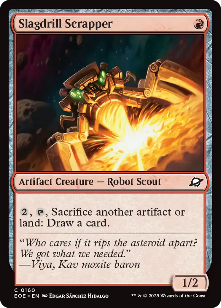 Slagdrill Scrapper — Edge of Eternities — Magic: The Gathering