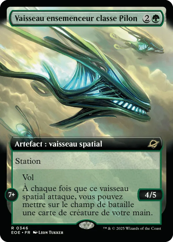 Vaisseau ensemenceur classe Pilon — Edge of Eternities — Magic: The Gathering