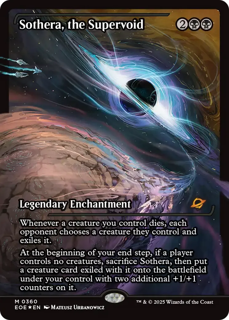 Sothera, the Supervoid — Edge of Eternities — Magic: The Gathering