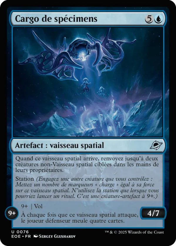 Cargo de spécimens — Edge of Eternities — Magic: The Gathering
