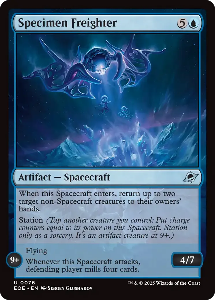 Cargo de spécimens — Edge of Eternities — Magic: The Gathering
