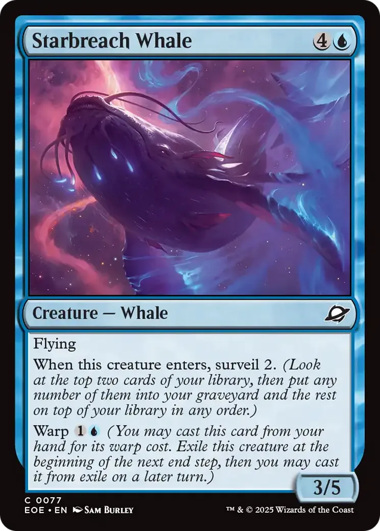 Starbreach Whale — Edge of Eternities — Magic: The Gathering