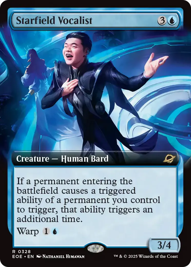 Starfield Vocalist — Edge of Eternities — Magic: The Gathering