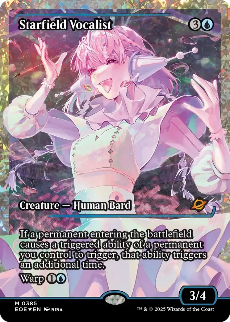 Starfield Vocalist — Edge of Eternities — Magic: The Gathering