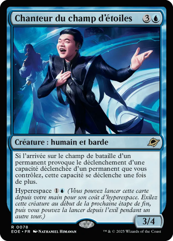 Chanteur du champ d'étoiles — Edge of Eternities — Magic: The Gathering