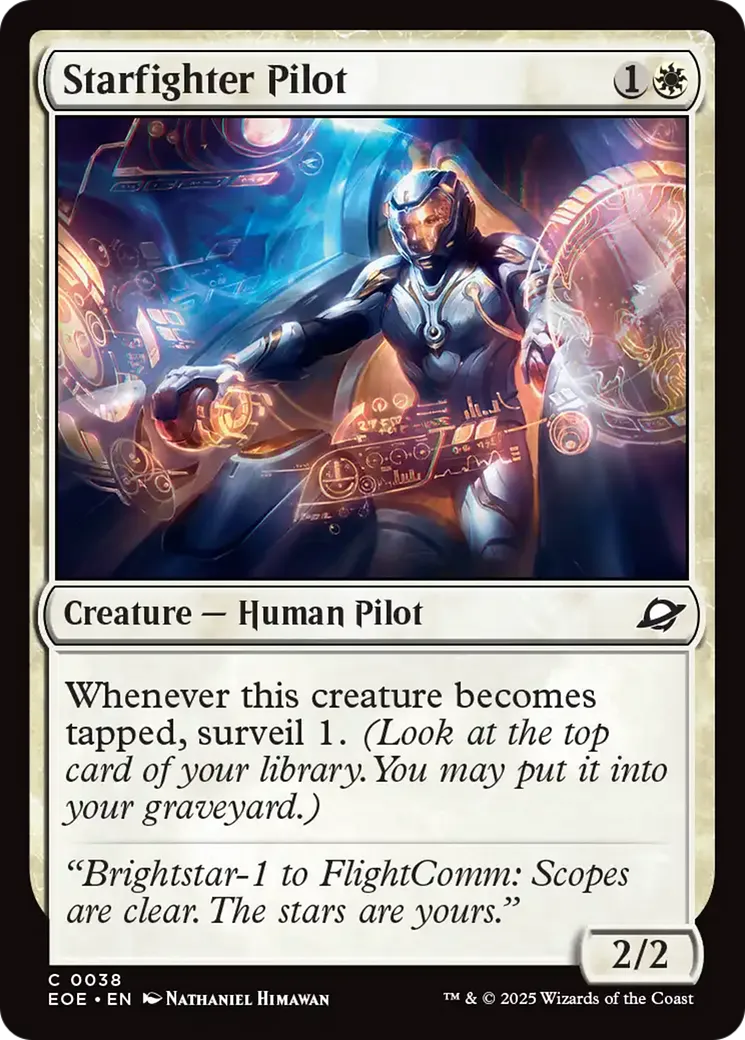 Starfighter Pilot — Edge of Eternities — Magic: The Gathering