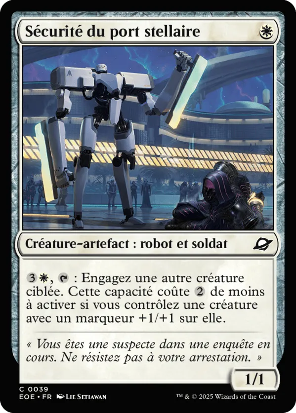 Sécurité du port stellaire — Edge of Eternities — Magic: The Gathering