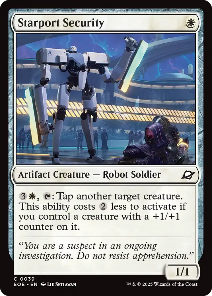 Starport Security — Edge of Eternities — Magic: The Gathering