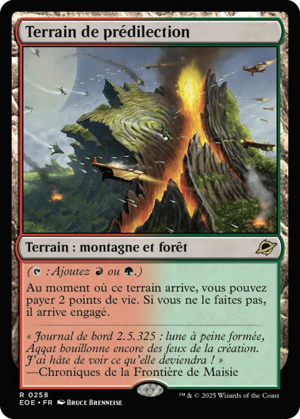 Terrain de prédilection — Edge of Eternities — Magic: The Gathering