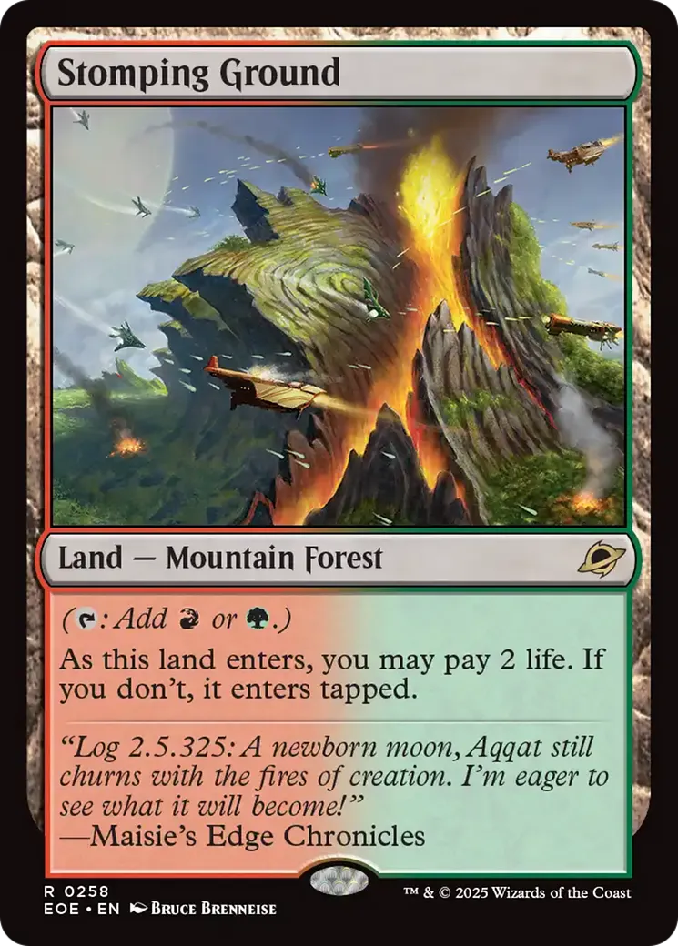 Stomping Ground from Edge of Eternities - Magic: The Gathering