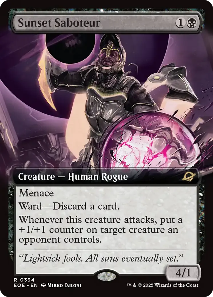 Sunset Saboteur — Edge of Eternities — Magic: The Gathering
