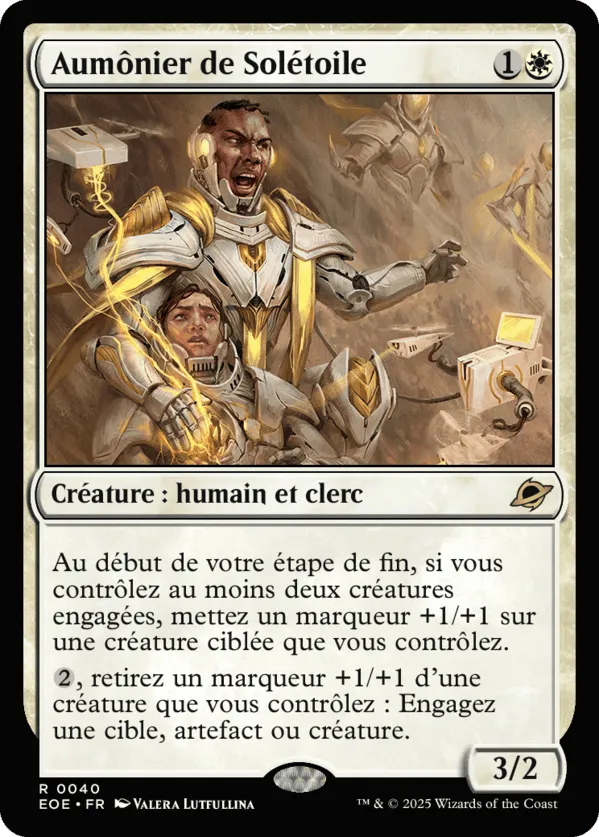 Aumônier de Solétoile from Edge of Eternities - Magic: The Gathering