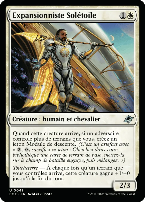Expansionniste Solétoile — Edge of Eternities — Magic: The Gathering