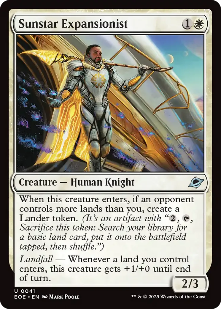 Sunstar Expansionist — Edge of Eternities — Magic: The Gathering