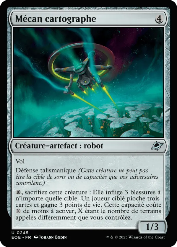 Mécan cartographe — Edge of Eternities — Magic: The Gathering
