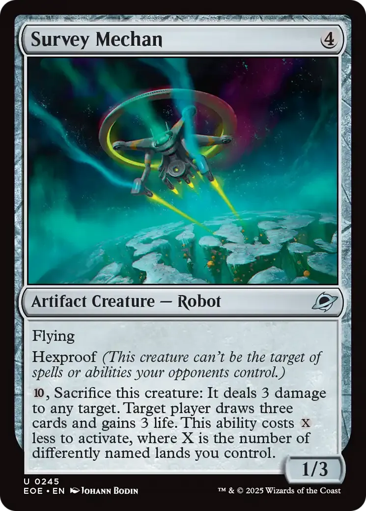 Survey Mechan — Edge of Eternities — Magic: The Gathering