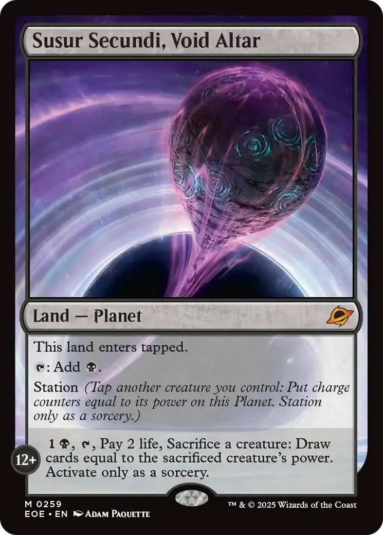 Susur Secundi, Void Altar — Edge of Eternities — Magic: The Gathering