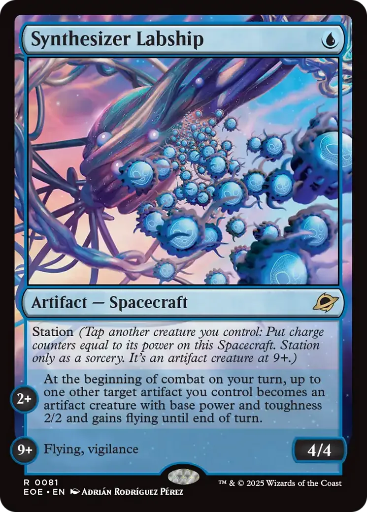Vaisseau laboratoire synthétiseur — Edge of Eternities — Magic: The Gathering