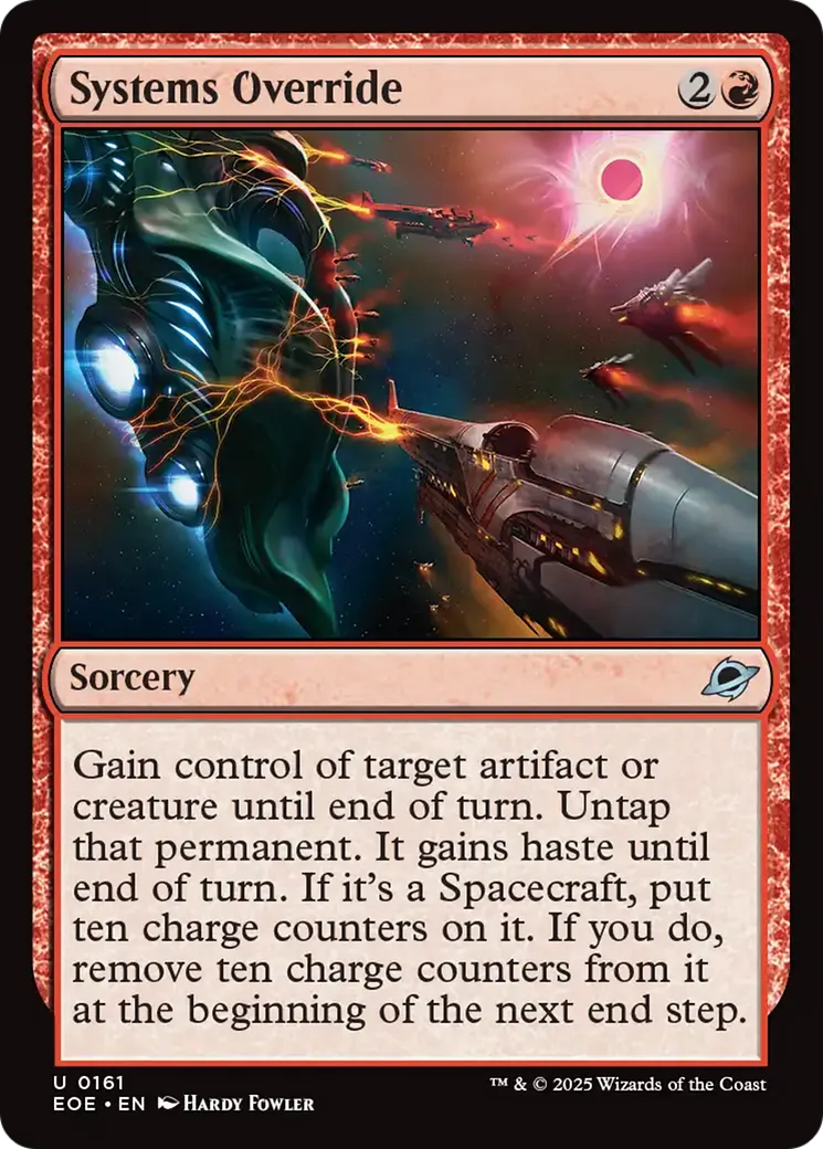 Systems Override — Edge of Eternities — Magic: The Gathering