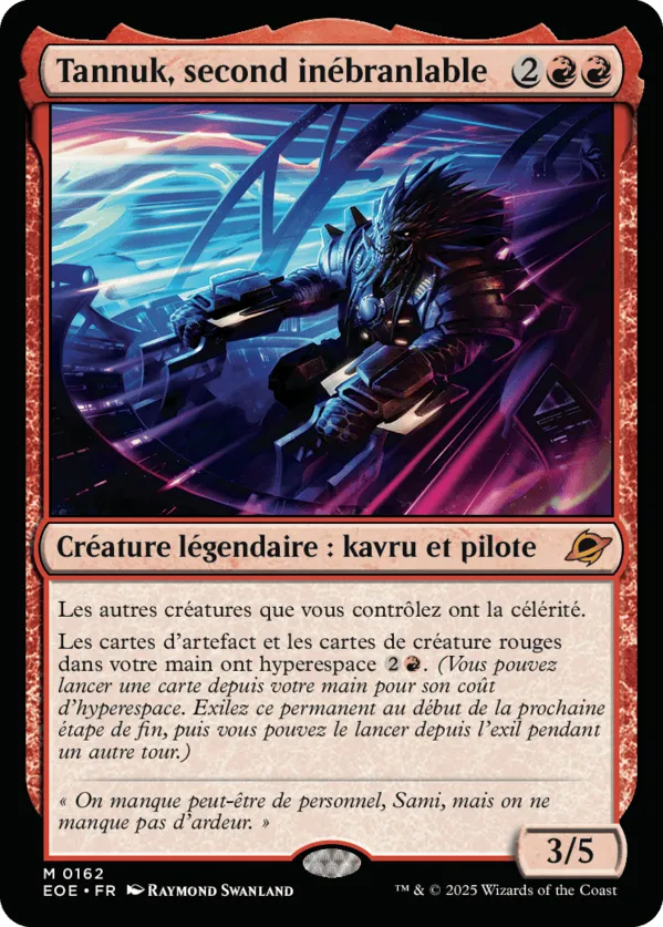 Tannuk, second inébranlable — Edge of Eternities — Magic: The Gathering