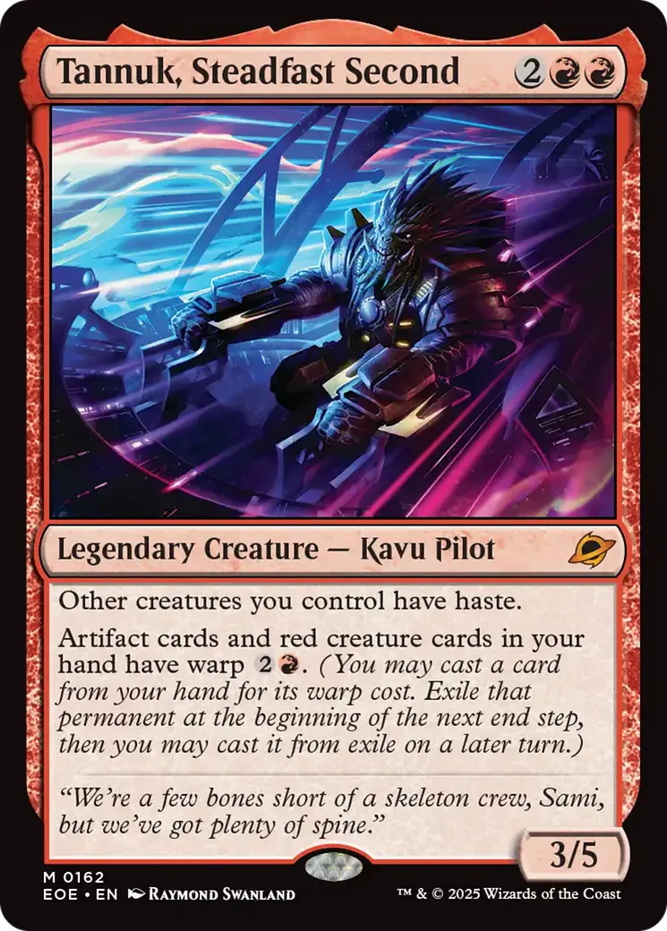 Tannuk, second inébranlable — Edge of Eternities — Magic: The Gathering