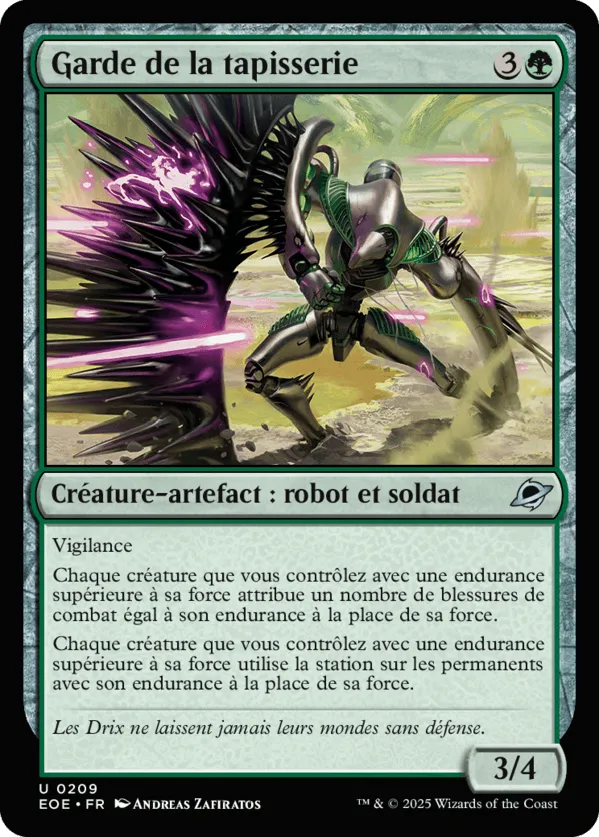 Garde de la tapisserie — Edge of Eternities — Magic: The Gathering