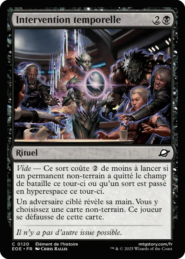 Intervention temporelle — Edge of Eternities — Magic: The Gathering