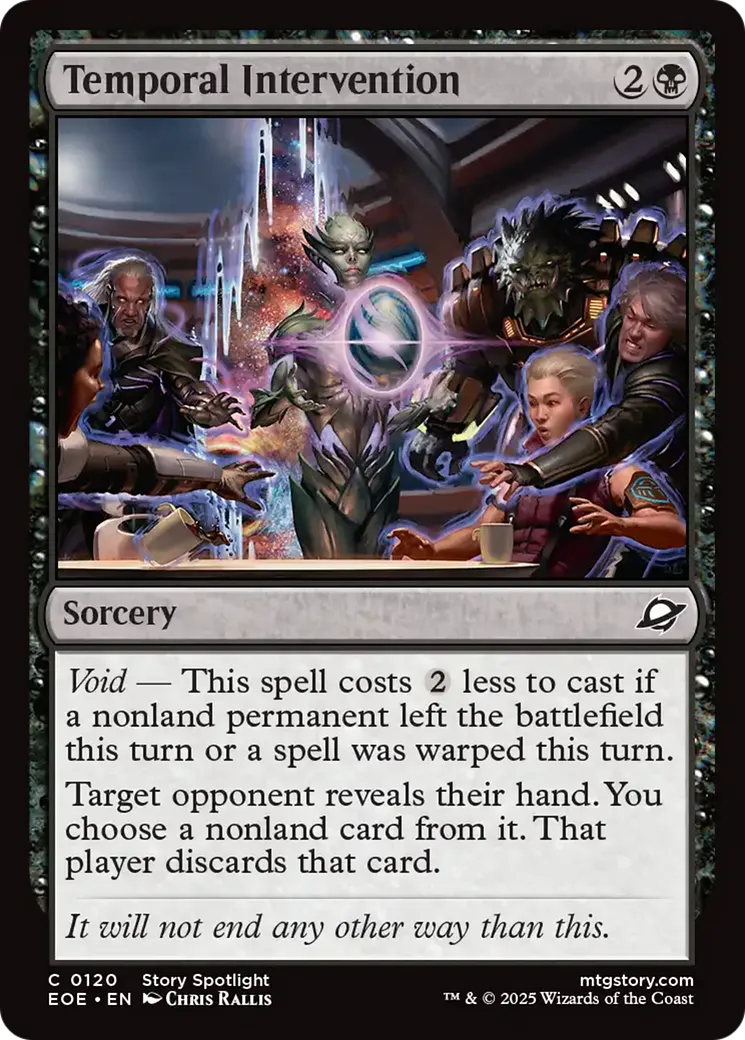 Temporal Intervention — Edge of Eternities — Magic: The Gathering