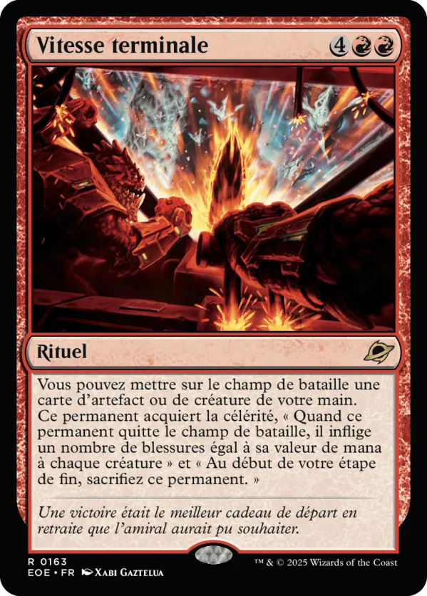 Vitesse terminale — Edge of Eternities — Magic: The Gathering