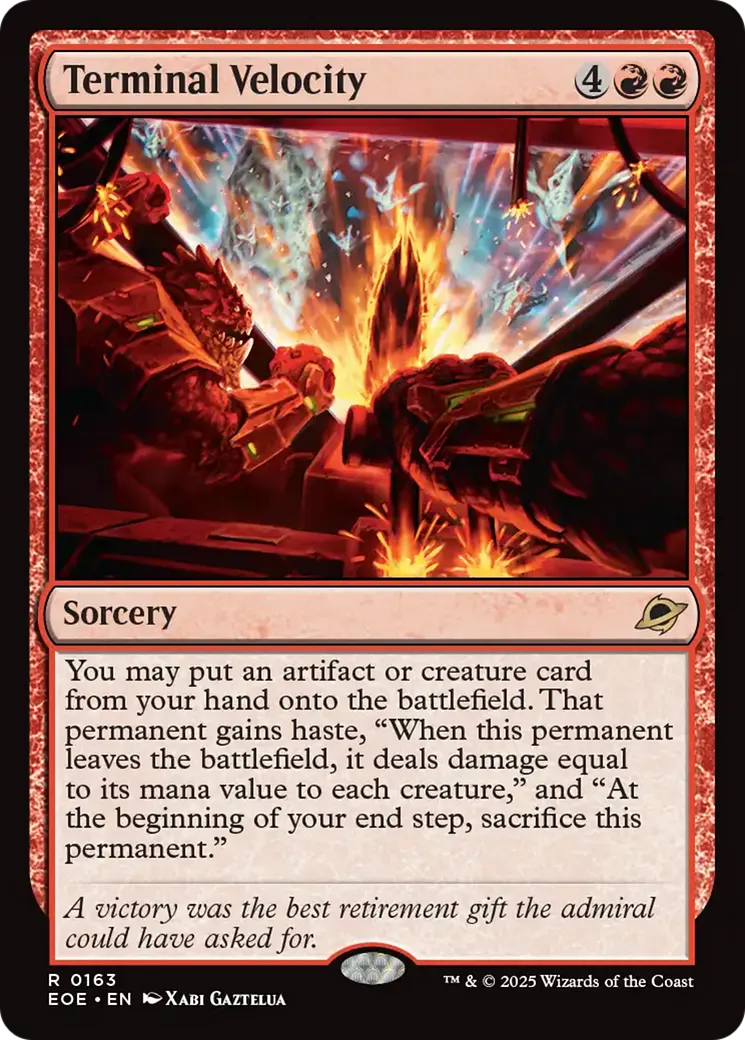 Vitesse terminale — Edge of Eternities — Magic: The Gathering