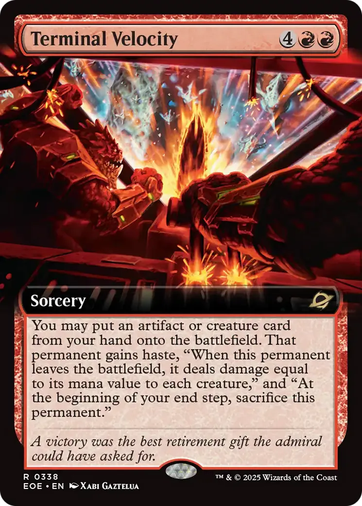 Vitesse terminale — Edge of Eternities — Magic: The Gathering