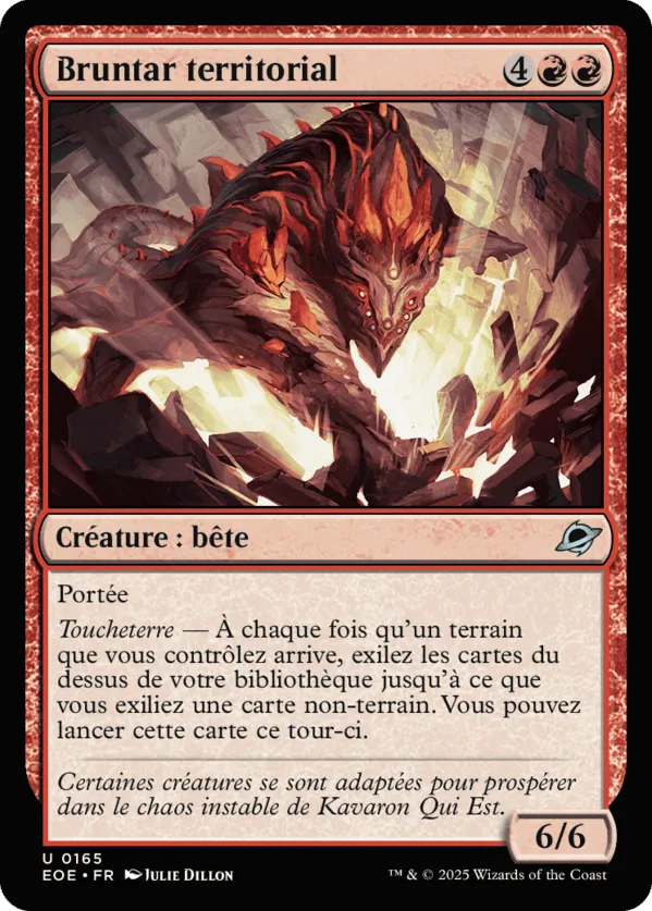 Bruntar territorial — Edge of Eternities — Magic: The Gathering