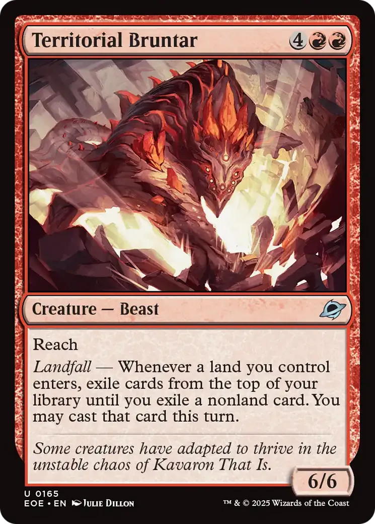 Bruntar territorial — Edge of Eternities — Magic: The Gathering