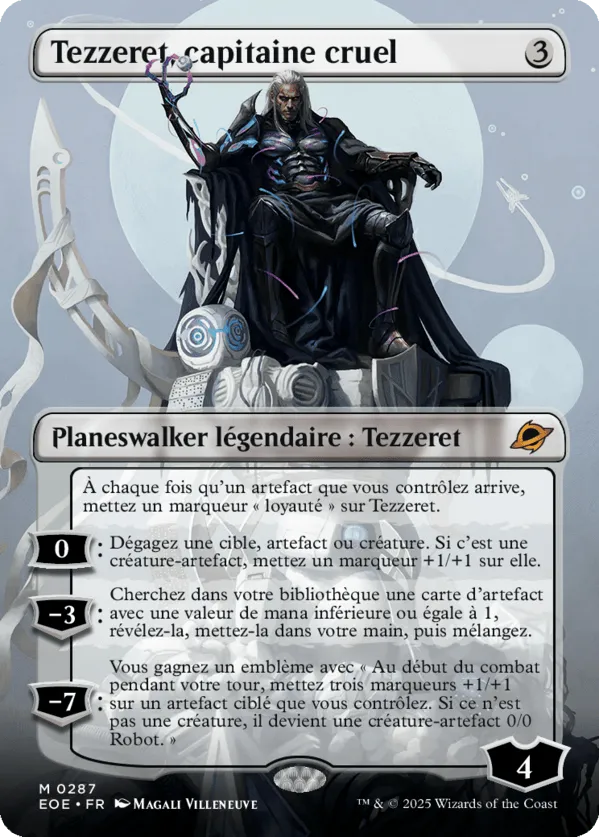 Tezzeret, capitaine cruel from Edge of Eternities - Magic: The Gathering