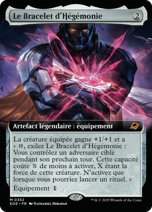 Le Bracelet d'Hégémonie — Edge of Eternities — Magic: The Gathering