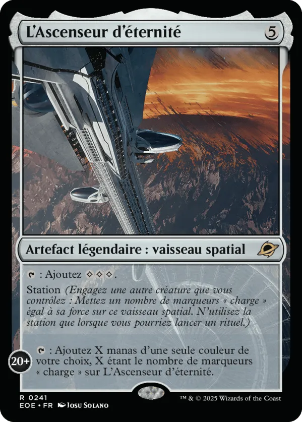 L'Ascenseur d'éternité — Edge of Eternities — Magic: The Gathering