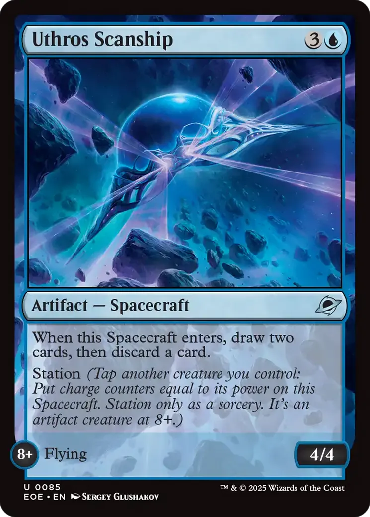 Vaisseau scanner d'Uthros — Edge of Eternities — Magic: The Gathering